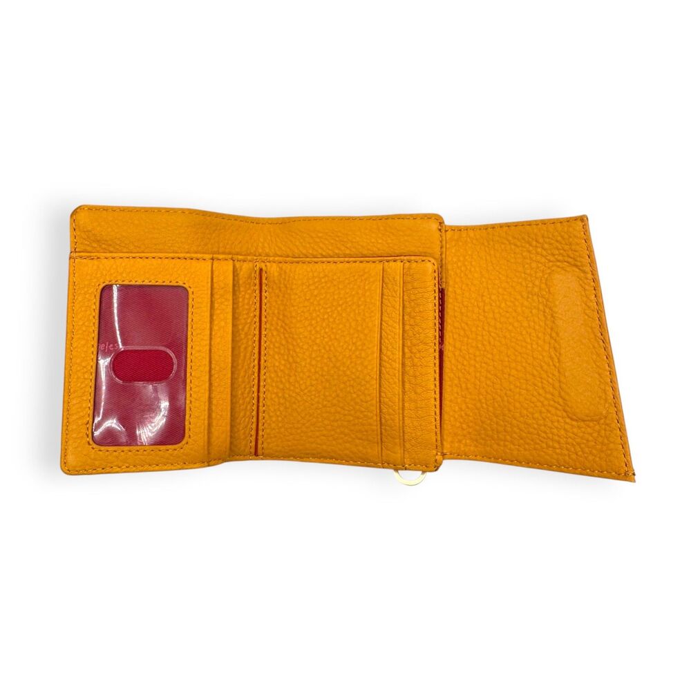 Hammitt Levy Small Apricot Tan Snake Leather Wallet Crossbody Mini Bag Gold EUC+ - Picture 5 of 10